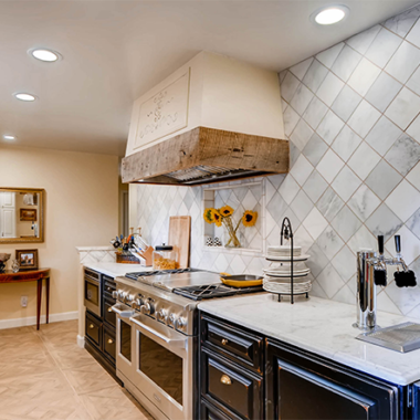 Home Remodel Renovation Lower Level kitchen Centennial Colorado